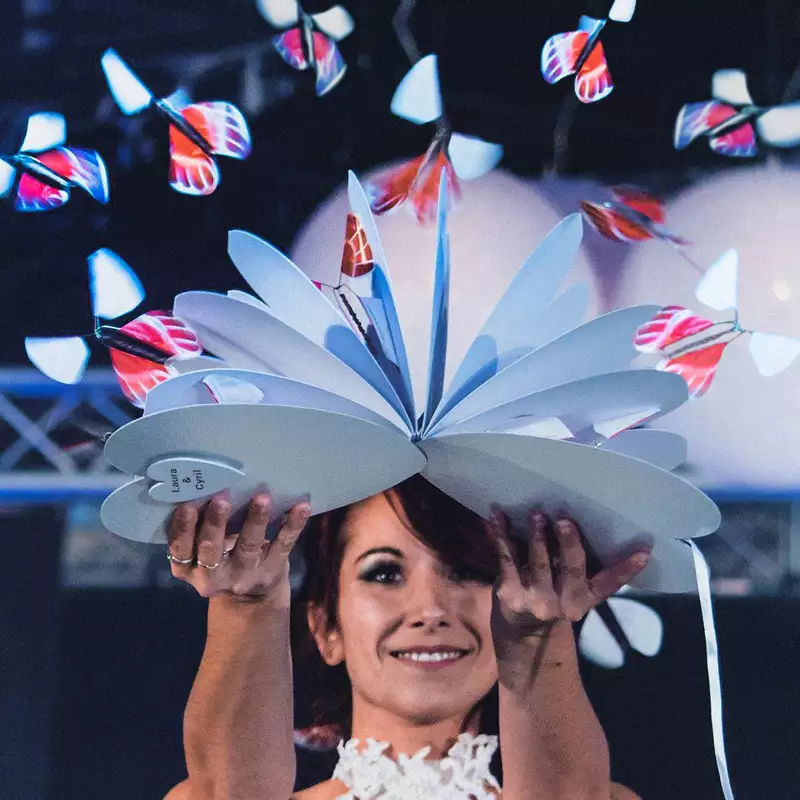 Papillons magiques pack avec livret coeur